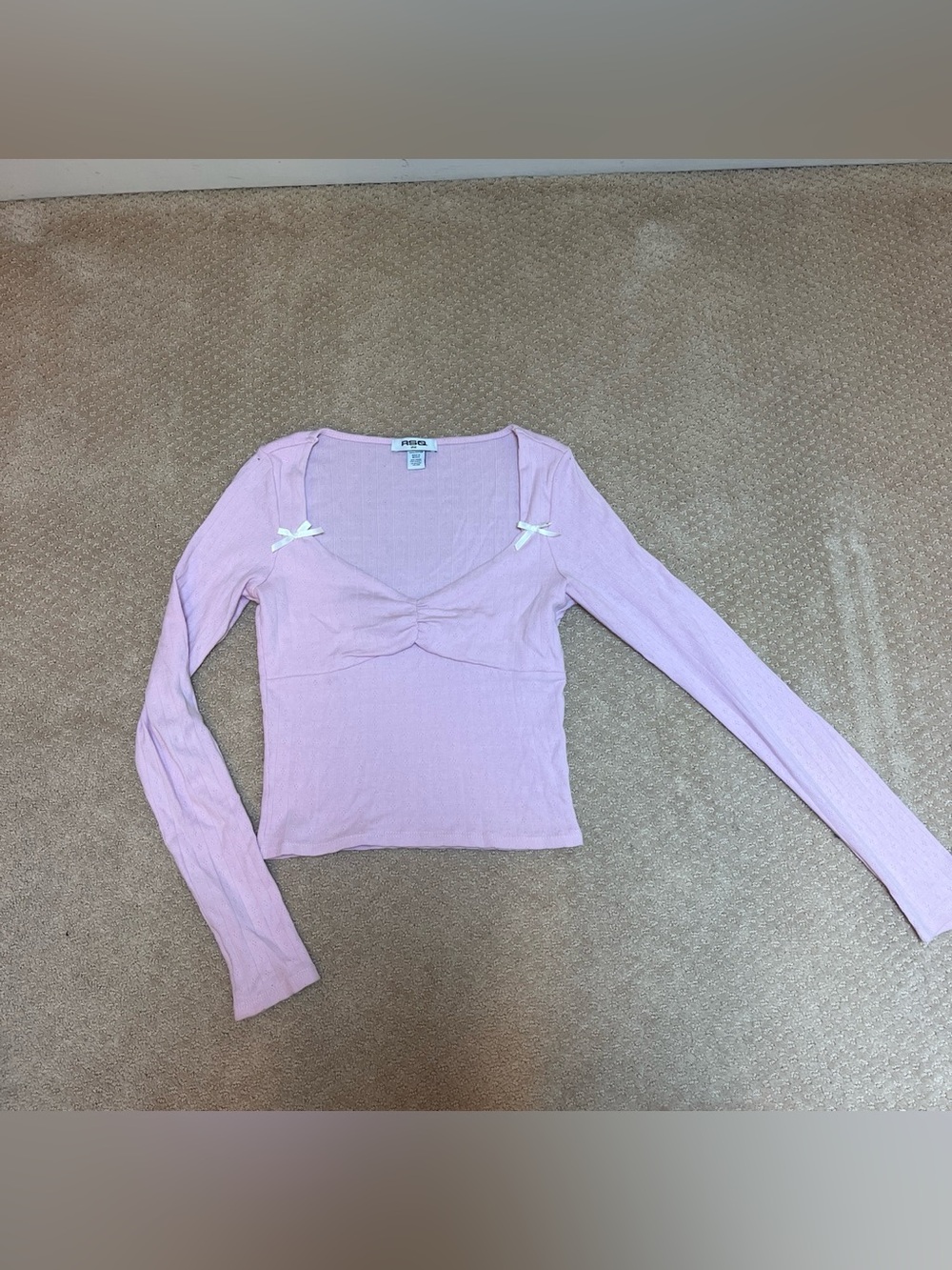 Tilly's pink long sleeve